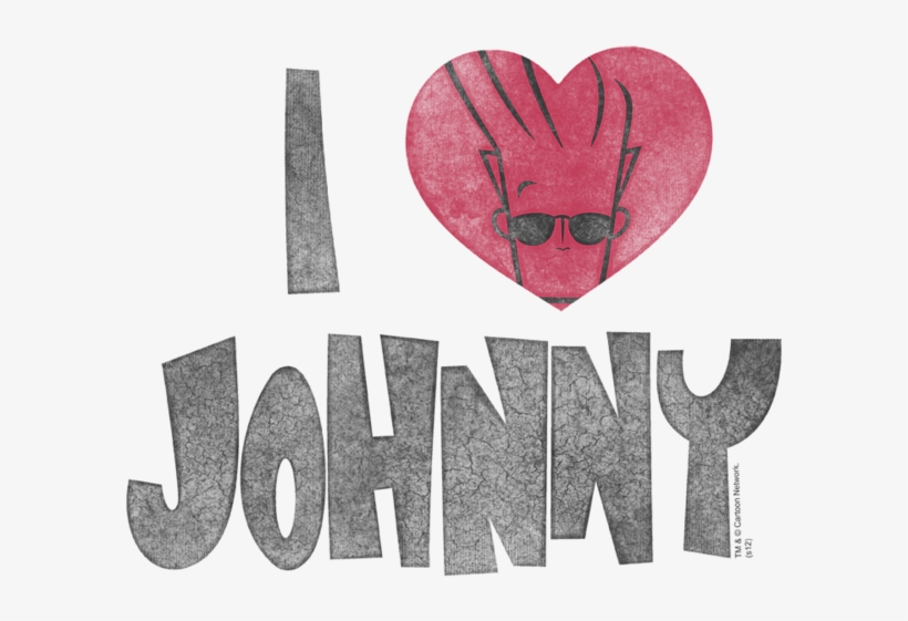 Click And Drag To Re-position The Image, If Desired - Johnny Bravo/i Heart Johnny Adult Tank, transparent png