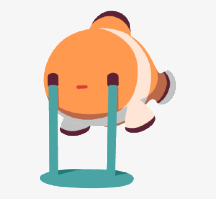 Report Abuse - Sad Clown Fish, transparent png
