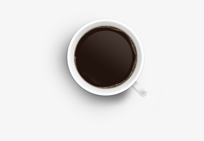 Coffee Cup Top View Png - Coffee Cup Top View, transparent png