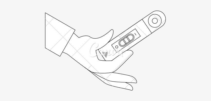 Vector Transparent Library Drawing At Getdrawings Com - Pregnancy Test, transparent png