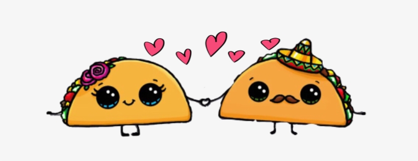 Png Royalty Free Popular And Trending Stickers On Picsart - Dibujos De Tacos Kawaii, transparent png