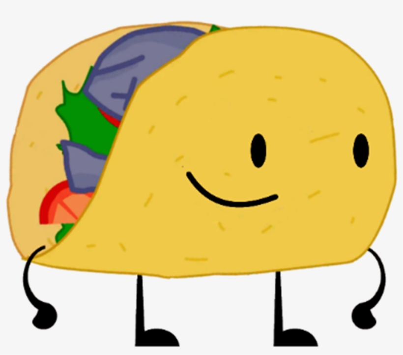 Tacos Clipart Comic - Taco Bfdi Png, transparent png