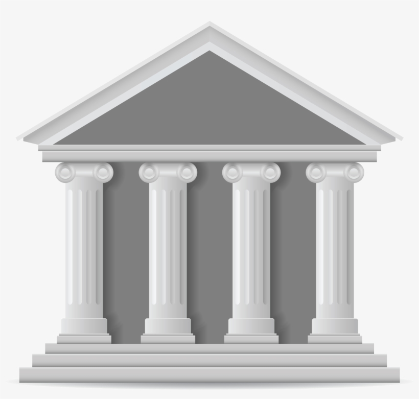 Online Banking Icon Png Download - Institution Png Transparent, transparent png