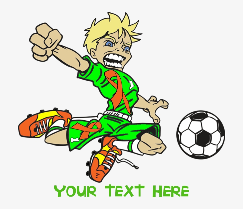 Favorite - Soccer Boy Green Blonde Throw Blanket, transparent png
