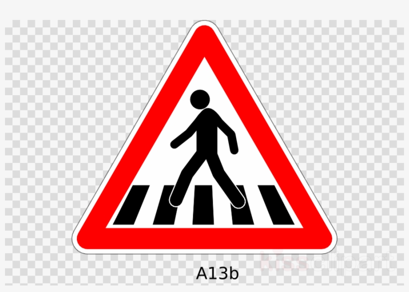 Crosswalk Sign Clipart Traffic Sign Pedestrian Crossing - Icon Money Bag Png, transparent png