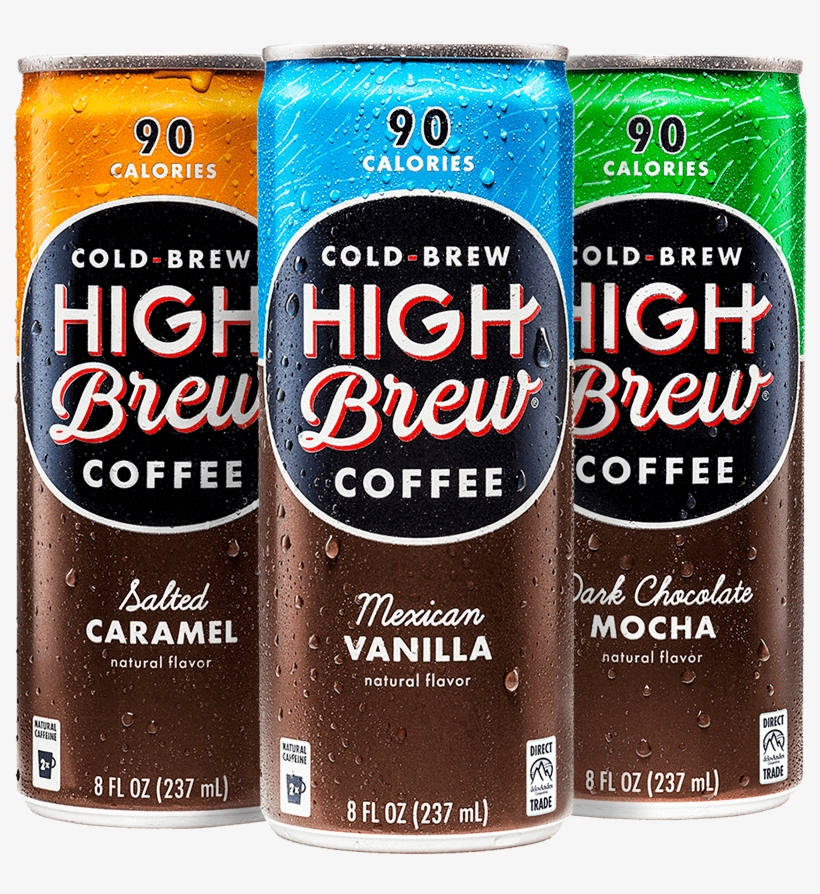 Indulgent <br/>sampler - High Brew Coffee Cold Brew, Double Espresso (brown),, transparent png
