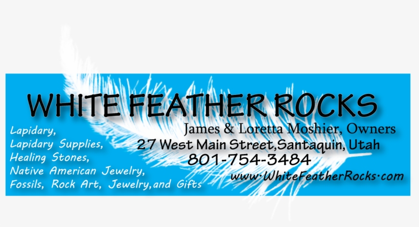 White Feather Rocks - Calligraphy, transparent png