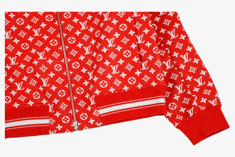 Supreme X Louis Vuitton Leather Blouson - Louis Vuitton Black Monogram Multicolore Alma Bag, transparent png