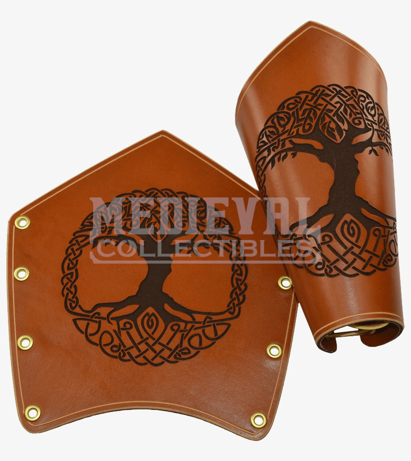 Celtic Tree Of Life Arm Bracers - Celtic Tree Of Life Arm Bracers - Celtic Armor - #dk6051, transparent png