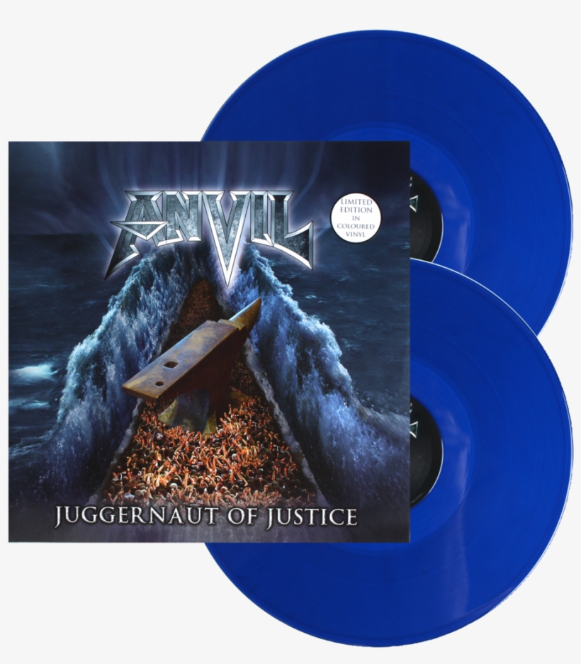 Juggernaut Of Justice Blue Vinyl - Anvil Juggernaut Of Justice, transparent png