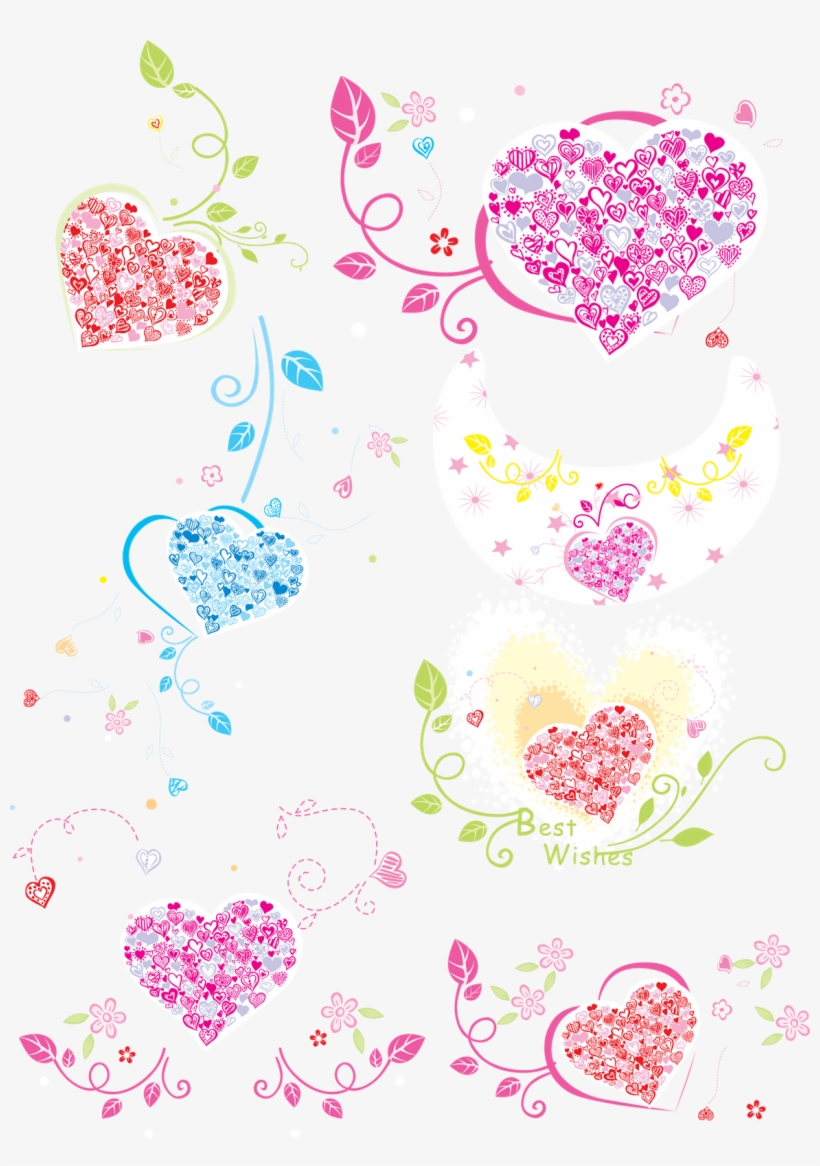 Fondos De Pantalla De Corazones - Blancho Bedding Hemu-zs-076 Best Wishes - Medium Wall, transparent png