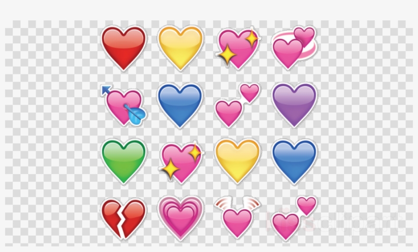 All Heart Emojis Transparent, transparent png