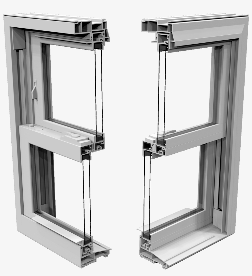 Double Hung Lifetime Transferable Warranty 1″ Windowcraft - Sash Window, transparent png