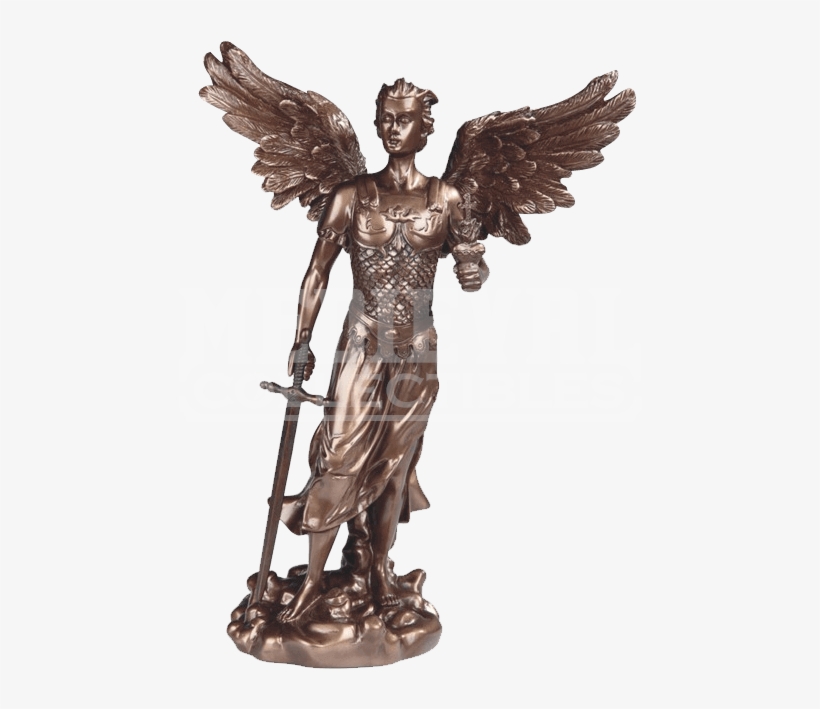 Bronze Archangel Jehudiel Statue - Bronze Sculpture, transparent png