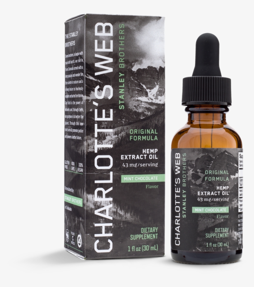 Original Mint Both 30ml 081018-web - Charlotte's Web Maximum Strength, transparent png