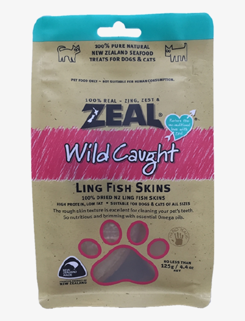 Ling Fish Skins - Zeal Hoki Fish Cubes, transparent png
