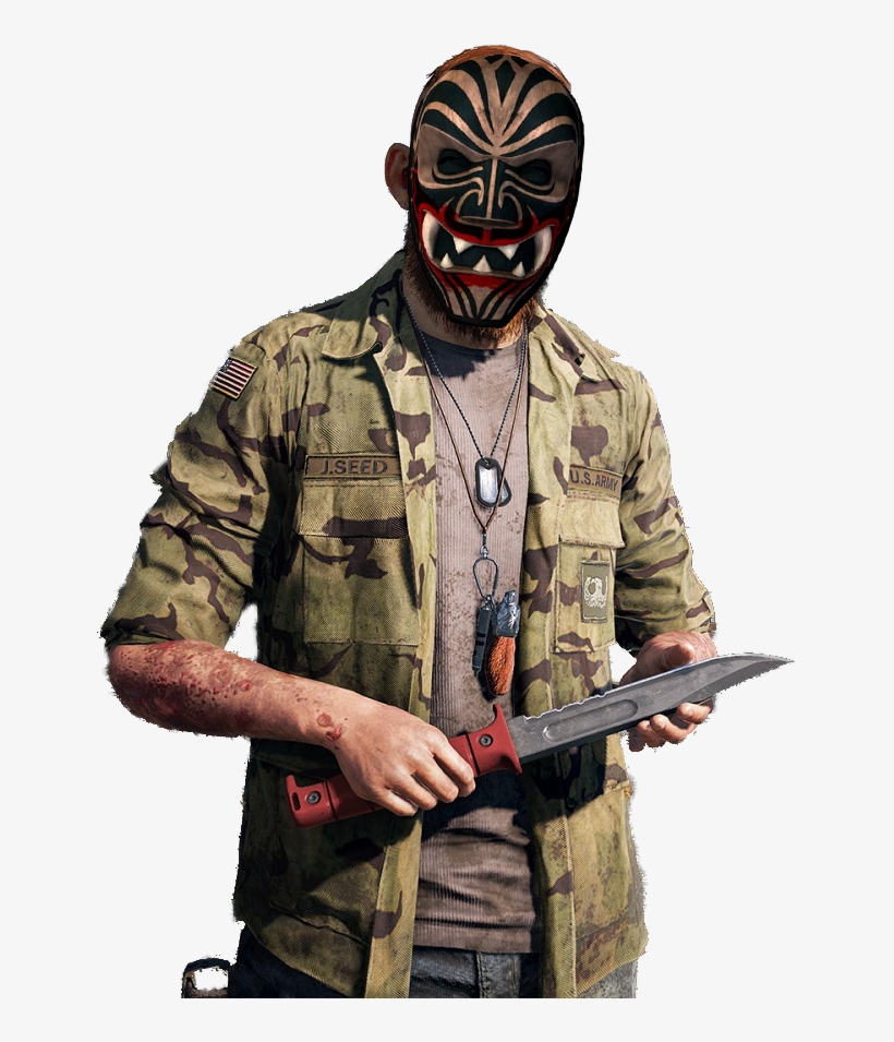 This Mod Also Includes A Little Special Thing In It - Jacob Far Cry 5, transparent png