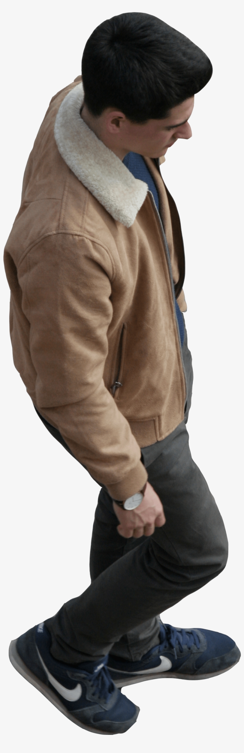 People Walking Cut Out View From Above - People Above Png, transparent png