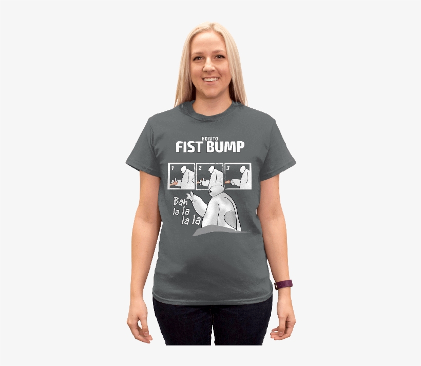 How To Fistbump - Bah La La La La T-shirt, transparent png