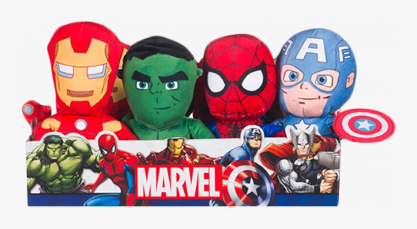 Wholesale Marvel Avengers Small Plush 5 Asstd In Cdu - Marvel Avengers Assemble Placemats, Pack Of 4, transparent png