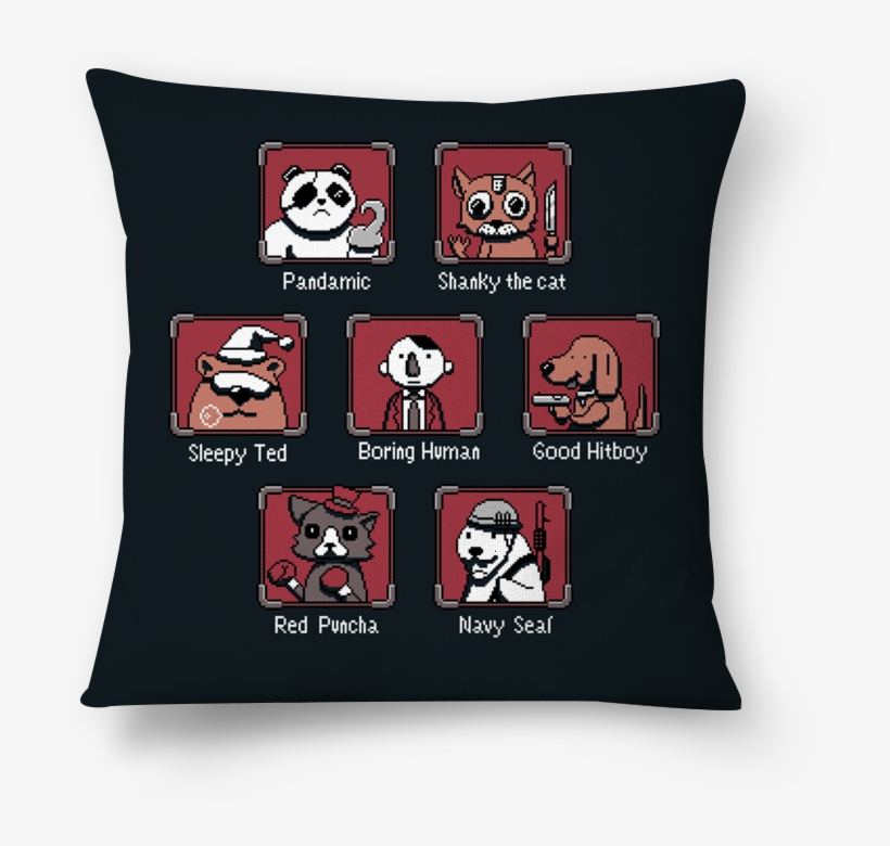 Almofada Video Game Characters De Tobias Fonsecana - Video Game, transparent png
