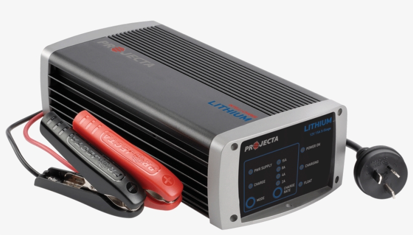 12v Automatic 15 Amp 5 Stage Lithium Battery Charger - Projecta Ic1500 12v 15amp Battery Charger Intelli Charge, transparent png
