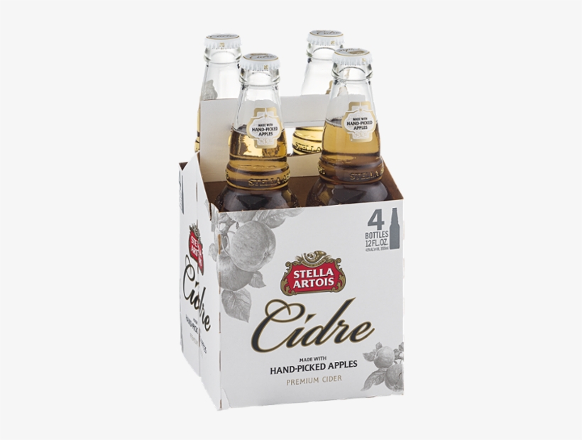 Stella Artois Cidre Premium Hand-picked Apple Cider - Stella Artois Cidre - 6 Pack, 12 Fl Oz Bottles, transparent png