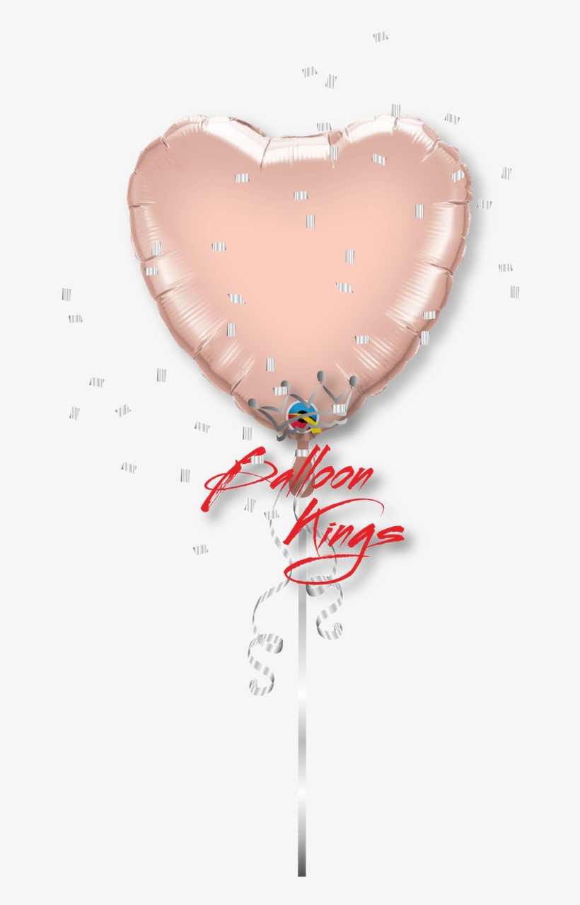 Rose Gold Heart - Gold, transparent png