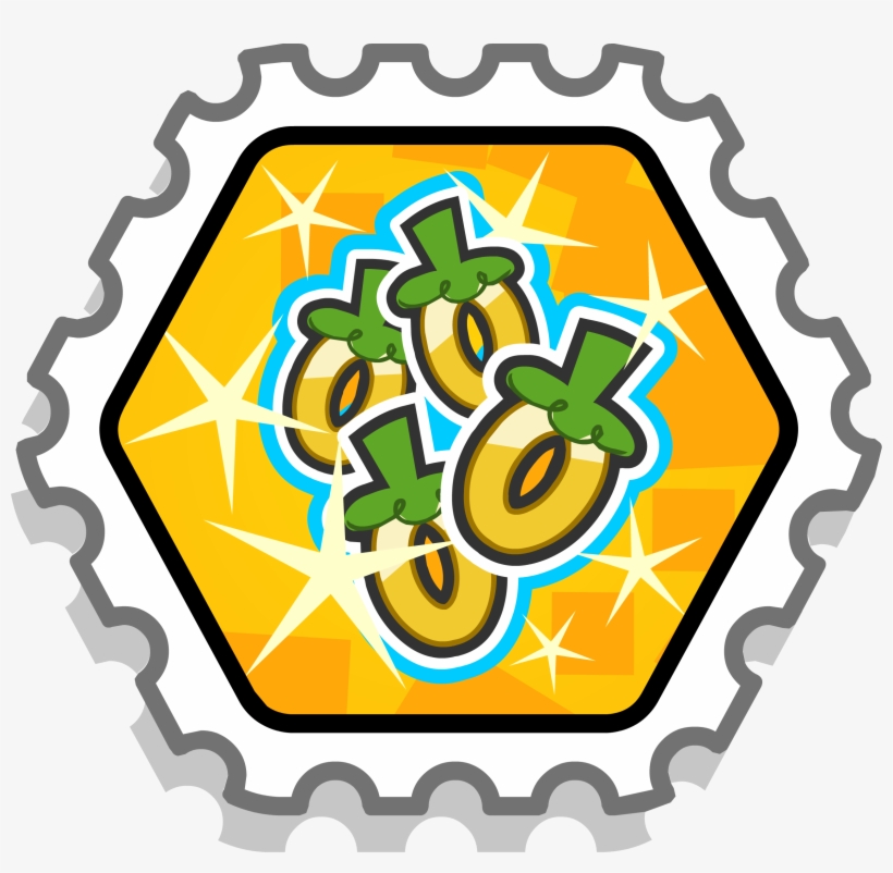 Puffle O Feast Stamp - Club Penguin Sos 60 Stamp, transparent png