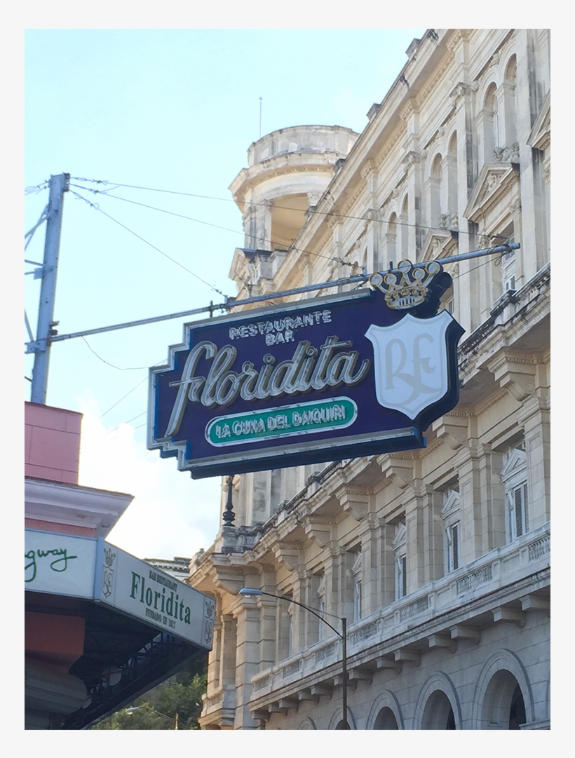 Cuba0615-3 - El Floridita Bar, transparent png