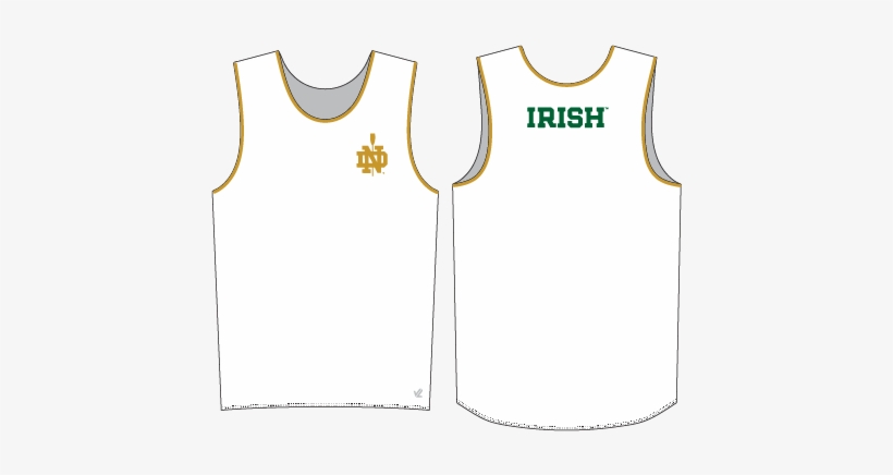 Men's Solid Unitank - Notre Dame Fighting Irish, transparent png