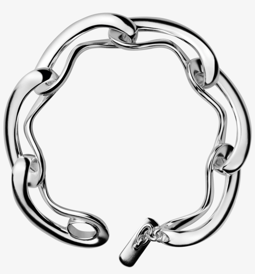 Georg Jensen Infinity Bracelet, transparent png