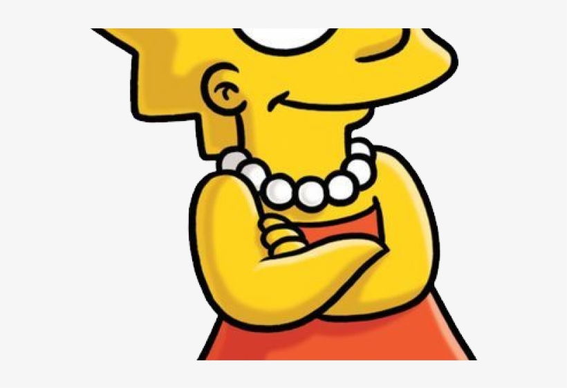 The Simpsons Clipart Transparent Background - Lisa Simpson, transparent png