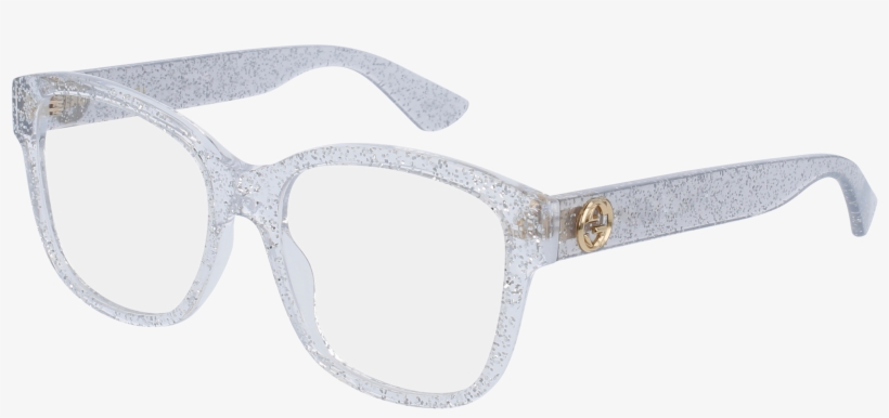 Simpsons Transparent Sunglasses Transparent Stock - Gucci Clear Glitter Eyeglasses, transparent png