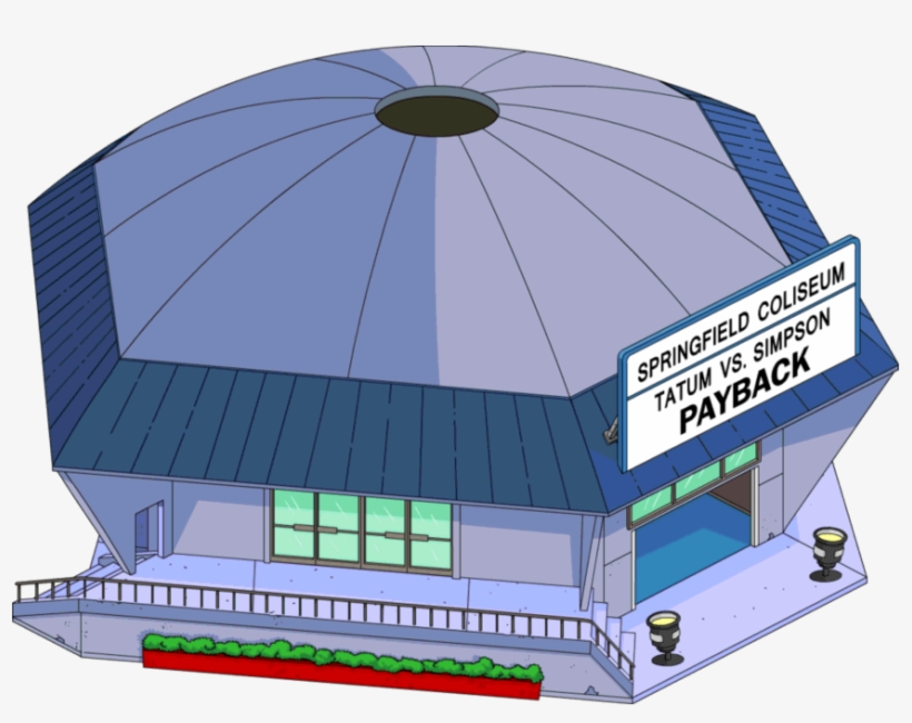 Springfield Coliseum - Simpsons Tapped Out Coliseum, transparent png