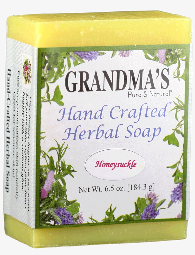 Grandma's Honeysuckle Herbal Soap - Remwood Products Co. Grandmas Oatmeal Milk And Honey, transparent png
