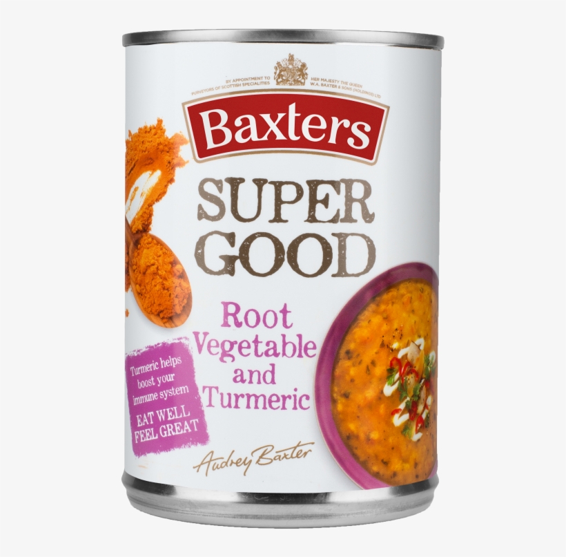 Transparent Sg Root Veg & Turmeric - Baxters Super Good Soup, transparent png