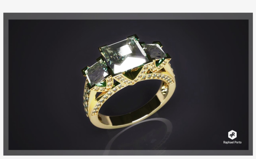 3d Max - Pre-engagement Ring, transparent png
