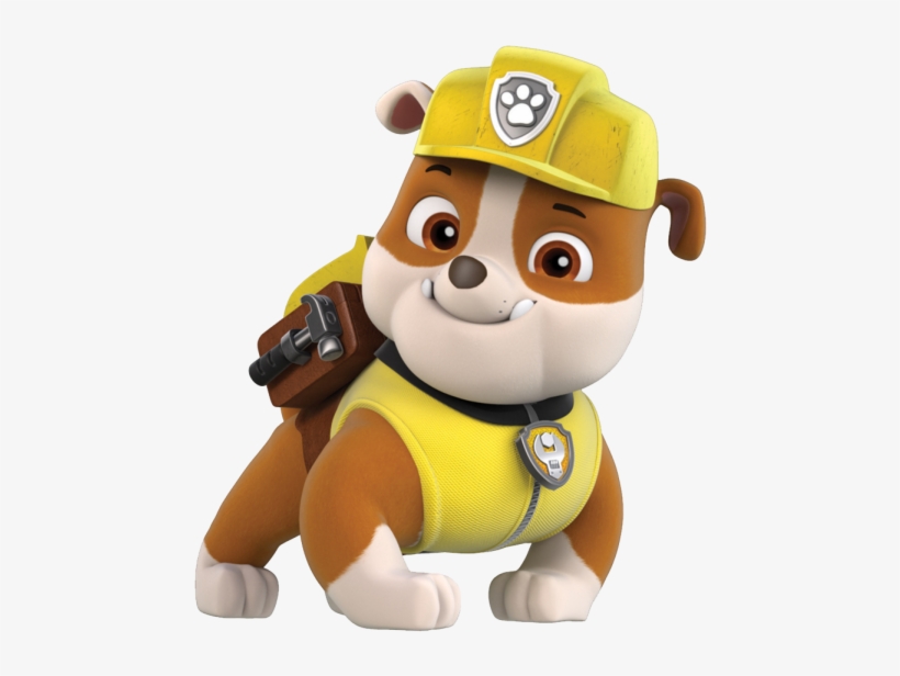 rocky and rubble paw patrol