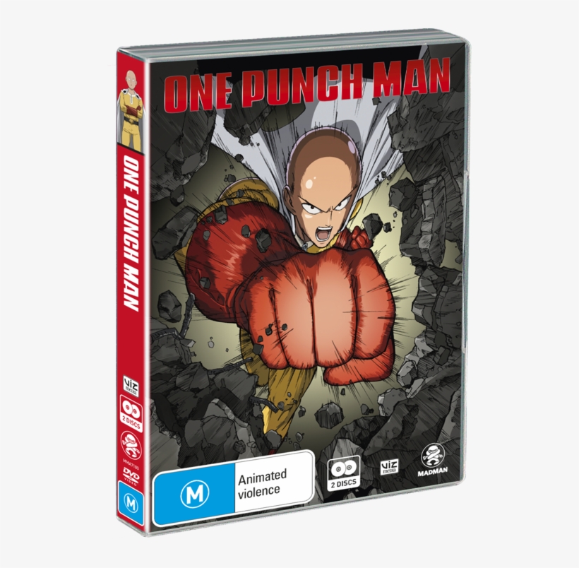 "has Some Of The Most Gorgeously Animated Fight Scenes - One Punch Man Dvd, transparent png