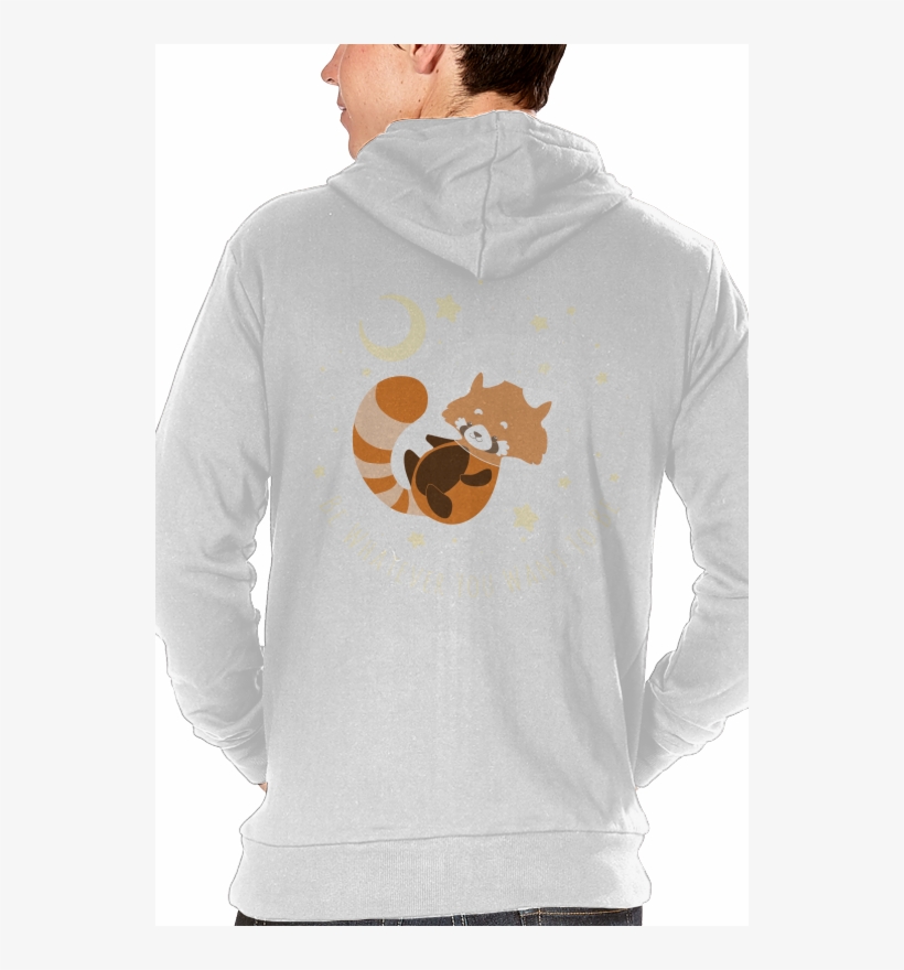 Red Panda Dream - Hoodie, transparent png