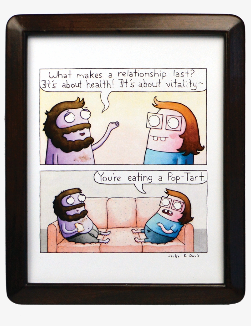 Image Of "pop Tart" Signed Print - Cartoon, transparent png