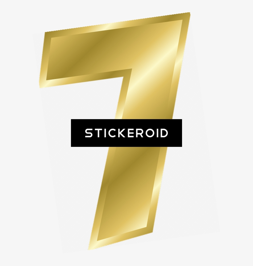 Gold Number - Graphics, transparent png