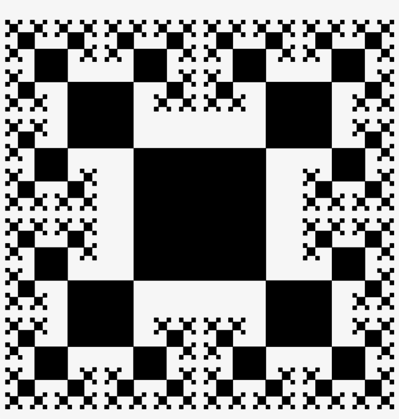 Half Square Fractal 5 - Square Fractals, transparent png