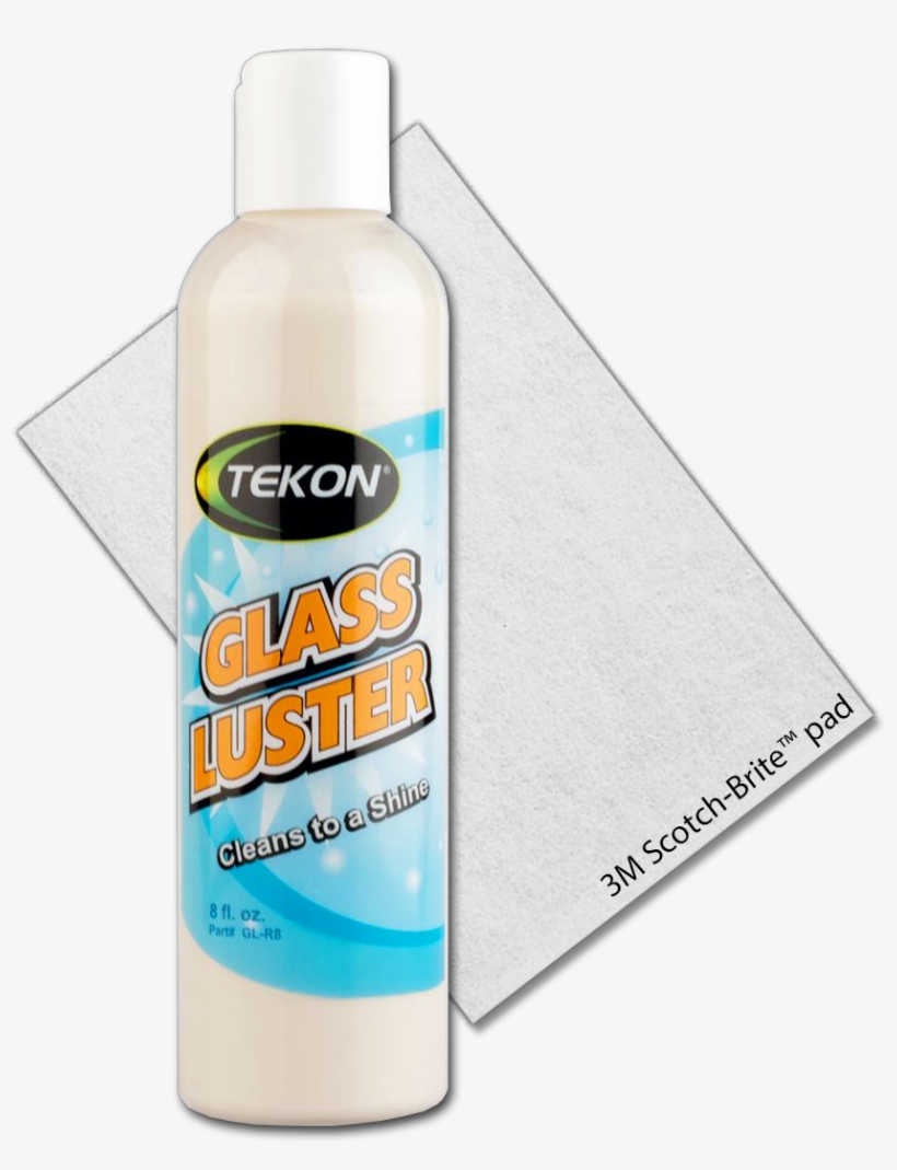 Back To List - Tekon Glass Luster Restoration Cream 8 Oz And Water, transparent png