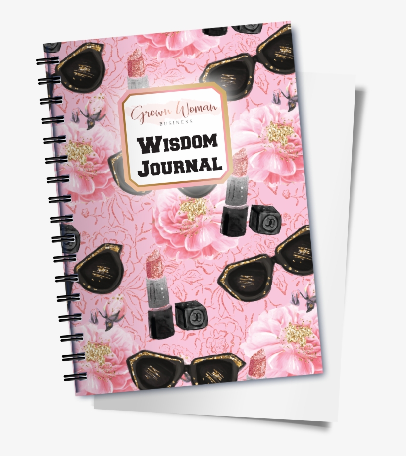 Grown Woman Business Inspiration Card Deck & Journal - Greeting Card, transparent png