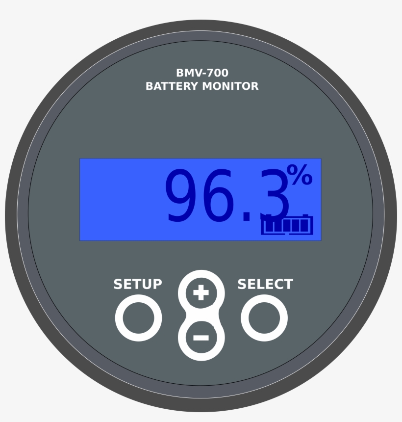 Monitor Clip Battery - Victron Battery Monitor Bmv-712 Smart, transparent png