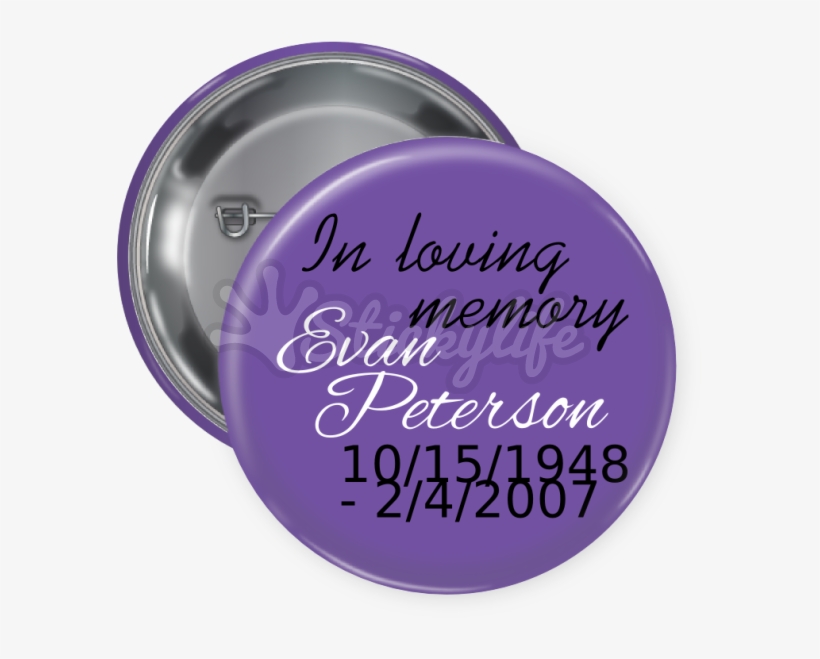 In Loving Memory Pin Backed Button - Works Of Passion: 8 Artistic Romances [book], transparent png