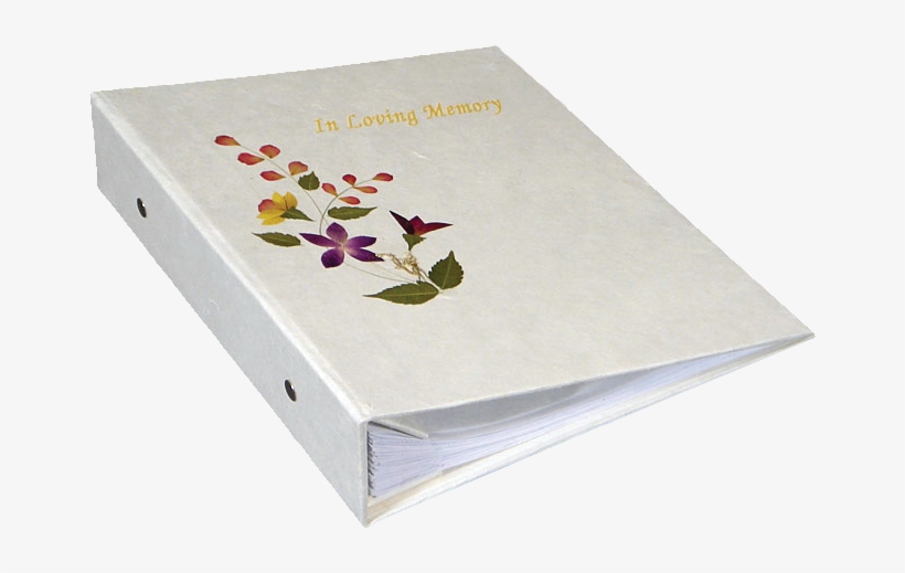 Memorial Stationery - Floral Design, transparent png