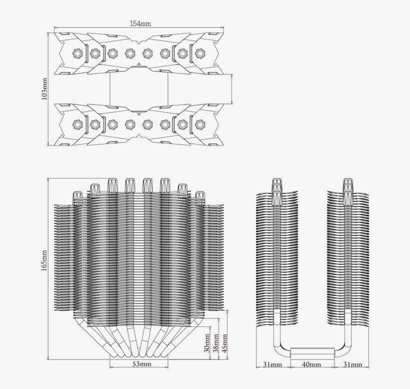 Silver Arrow Sb-e - Thermalright Silver Arrow Sb E X99, transparent png